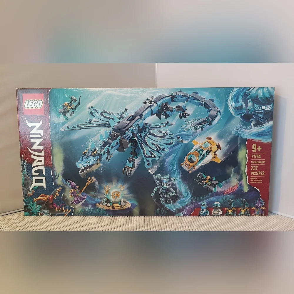 LEGO Ninjago Water Dragon 71754 NWT Building Toy Set